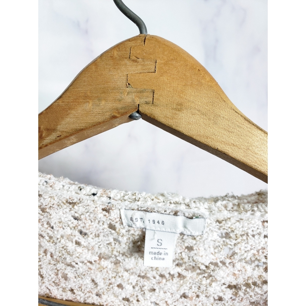 ❌SOLD❌Boho Fringe Cardigan Hood Small NWOT - Picture 4 of 5